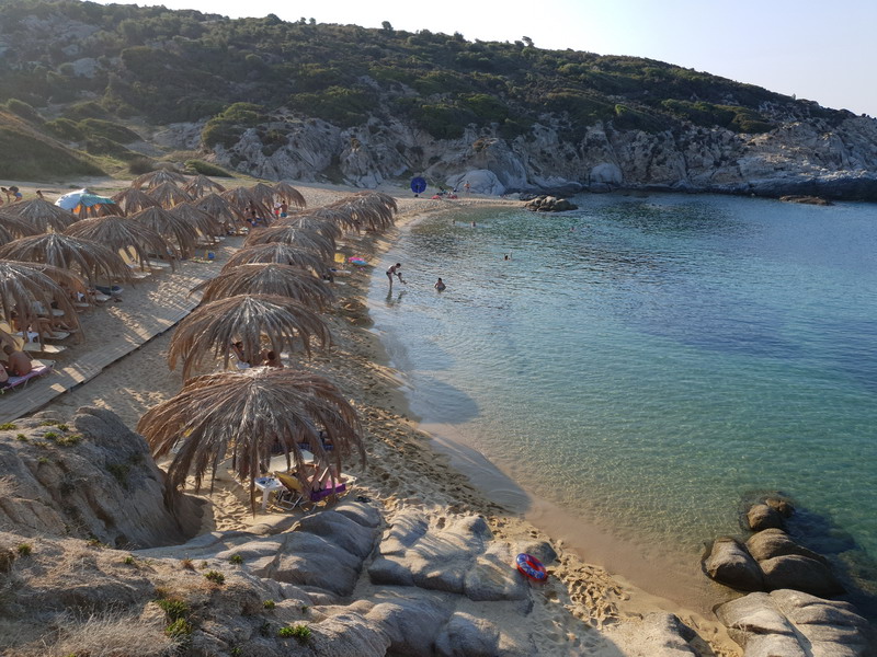  Tigania plaža Sitonija Halkidiki 